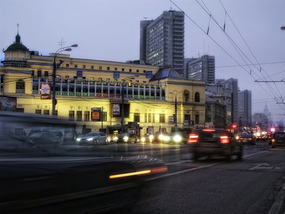 В центре Москвы спорткар сбил насмерть мужчину и скрылся