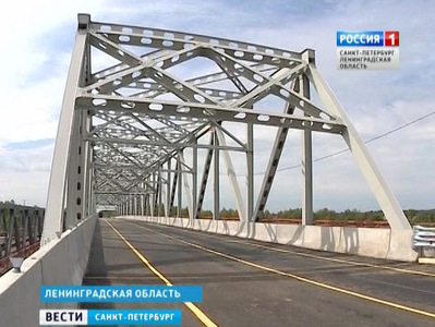 2 июня Министр транспорта РФ Максим Соколов принял участие в торжественной церемонии открытия движения на мостовом переходе через реку Волхов