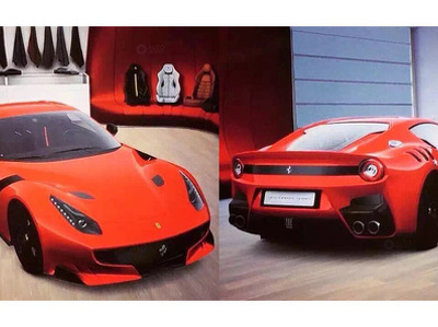 Ferrari привезет во Франкфурт новый суперкар