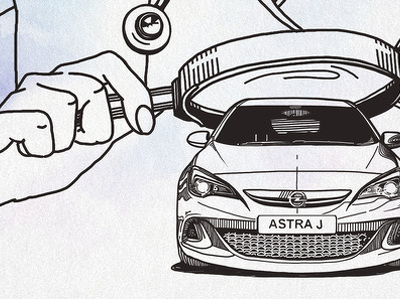 Кафедра детских болезней: Opel Astra J