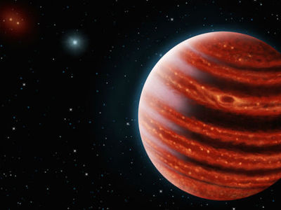 Впервые получено изображение экзопланеты, похожей на Юпитер