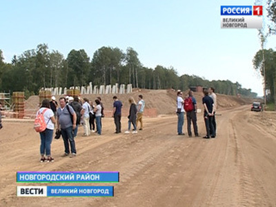 Строительство скоростной трассы М-11 ведется усиленными темпами