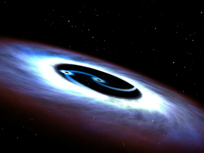 Обнаружена пара чёрных дыр, подпитывающих квазар