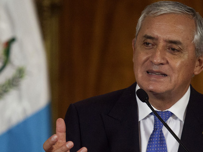 На экс-президента Гватемалы завели уголовное дело