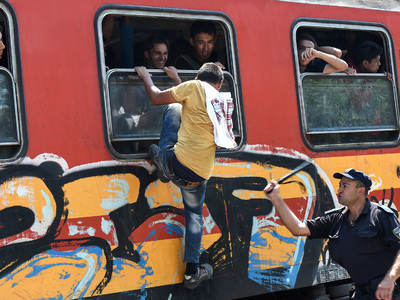 Железную дорогу между Данией и Германией закрыли из-за беженцев