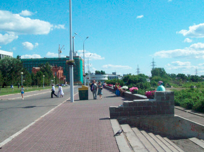 Набережную Томи продлили от Белого дома до Речного вокзала