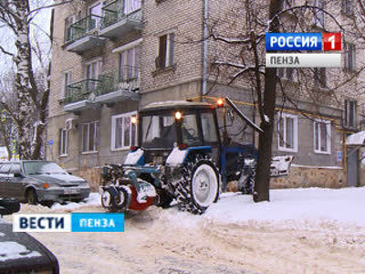 Глава Пензы оценил качество очистки дорог от снега