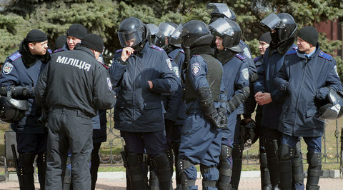 На Украине вместо милиции появится полиция