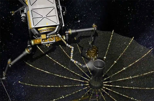 Роботы-ремонтники смогут чинить антенны и исправлять эксплуатационные неполадки (иллюстрация DARPA).