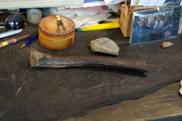 Анализ показал, что возраст кости составляет 45 тысяч лет (фото Bence Viola, MPI EVA). 