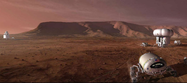 Сейчас Марс непригоден для проживания, но инженеры планируют исправить эту ситуацию (иллюстрация NASA/Wikimedia Commons). 