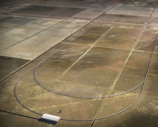 Благодаря Hyperloop, авторы проекта Quay Valley планируют избавить жителей города от автомобильной зависимости (иллюстрация Hyperloop Transportation Technologies).