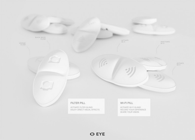 Исследователи считают, что в будущем будет достаточно проглотить таблетку, чтобы наложить на видимую картинку цветовой фильтр (иллюстрация MHOX).