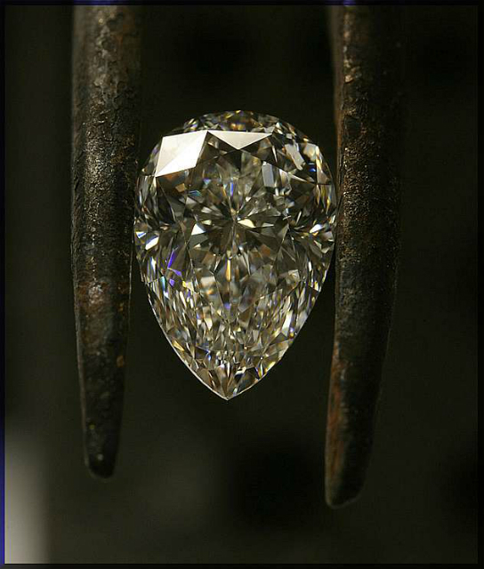 Обработанный алмаз 